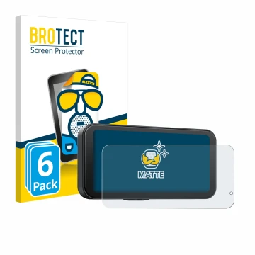 Front side of a product packaging with the brand logo BROTECT. Next to it is the device Volam JM5AMVL 6.25