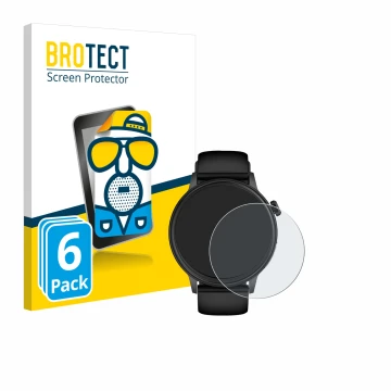 Front side of a product packaging with the brand logo BROTECT. Next to it is the device YYKY ET470 1.4