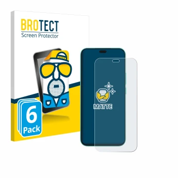 Front side of a product packaging with the brand logo BROTECT. Next to it is the device Honor X8c shown with the corresponding