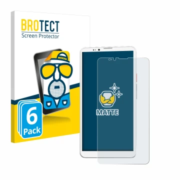 Front side of a product packaging with the brand logo BROTECT. Next to it is the device Bigme Hibreak Pro shown with the corre