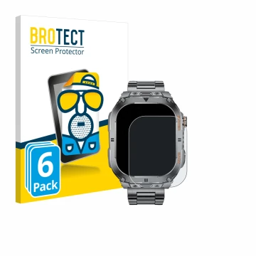 Front side of a product packaging with the brand logo BROTECT. Next to it is the device SUNKTA EF9-A 2.13