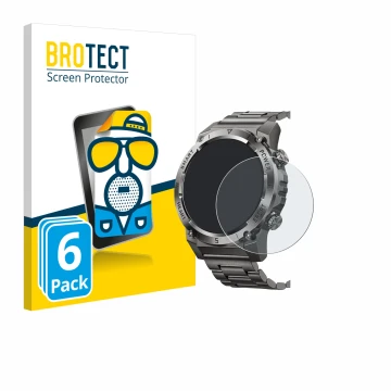 Front side of a product packaging with the brand logo BROTECT. Next to it is the device Naixues 55G 1.46