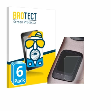 Front side of a product packaging with the brand logo BROTECT. Next to it is the device Specialized Turbo Levo 4 shown with th