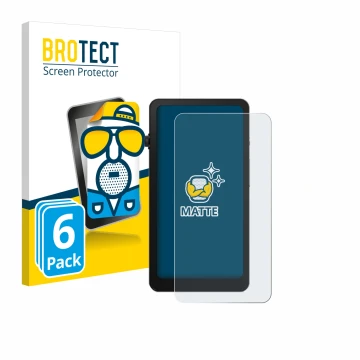 Front side of a product packaging with the brand logo BROTECT. Next to it is the device DuRoBo Krono shown with the correspond