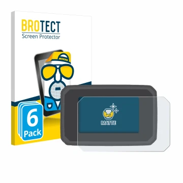 Front side of a product packaging with the brand logo BROTECT. Next to it is the device Honda CB125R 2024 shown with the corre