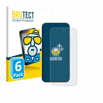 Front side of a product packaging with the brand logo BROTECT. Next to it is the device Oppo Reno 15 Pro shown with the corres