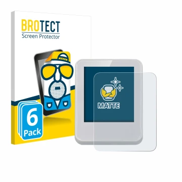 Front side of a product packaging with the brand logo BROTECT. Next to it is the device Bresser ClimaTemp Digital Room Thermom