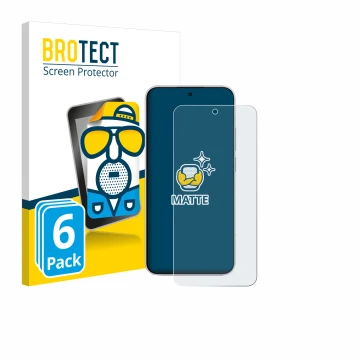 Front side of a product packaging with the brand logo BROTECT. Next to it is the device Xiaomi Redmi Note 15 Pro 4G shown with