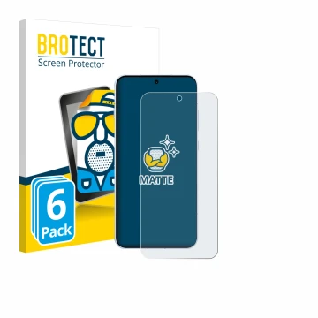 Front side of a product packaging with the brand logo BROTECT. Next to it is the device Oppo Find X8s shown with the correspon