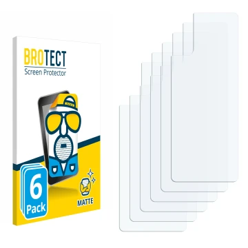 Front side of a product packaging with the brand logo BROTECT. Next to it is the corresponding screen protector.