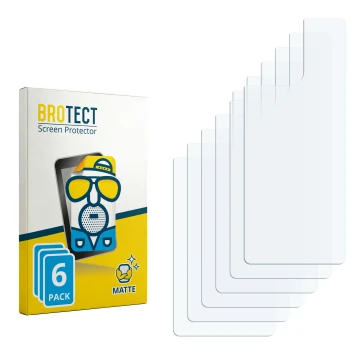 Front side of a product packaging with the brand logo BROTECT. Next to it is the corresponding screen protector.