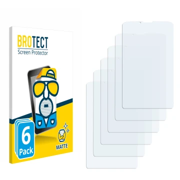 Front side of a product packaging with the brand logo BROTECT. Next to it is the corresponding screen protector.