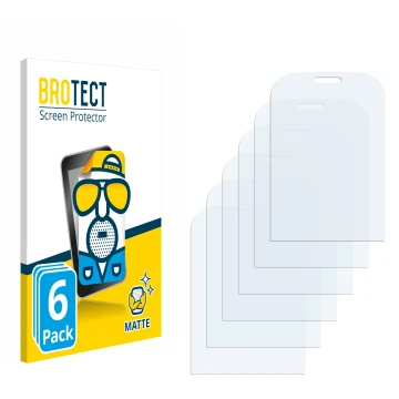 Front side of a product packaging with the brand logo BROTECT. Next to it is the corresponding screen protector.
