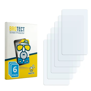 Front side of a product packaging with the brand logo BROTECT. Next to it is the corresponding screen protector.