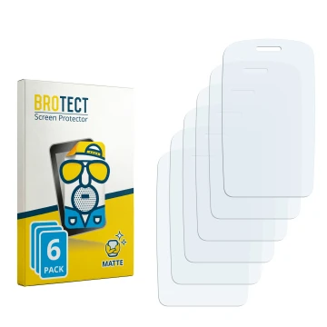 Front side of a product packaging with the brand logo BROTECT. Next to it is the corresponding screen protector.