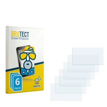 Front side of a product packaging with the brand logo BROTECT. Next to it is the corresponding screen protector.
