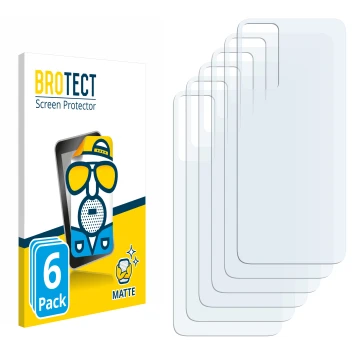 Front side of a product packaging with the brand logo BROTECT. Next to it is the corresponding screen protector.