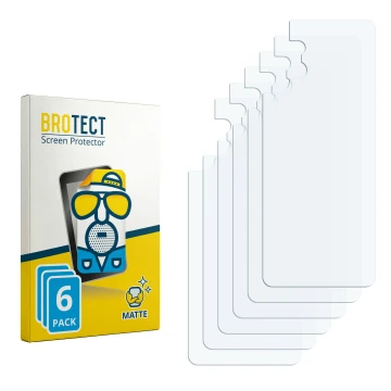 Front side of a product packaging with the brand logo BROTECT. Next to it is the corresponding screen protector.