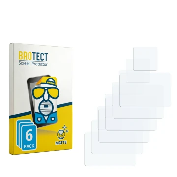 Front side of a product packaging with the brand logo BROTECT. Next to it is the corresponding screen protector.