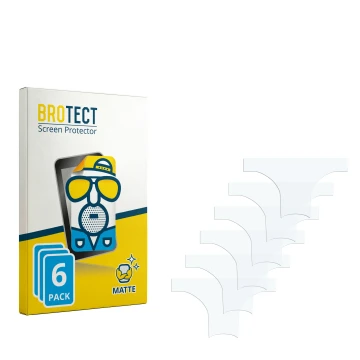 Front side of a product packaging with the brand logo BROTECT. Next to it is the corresponding screen protector.