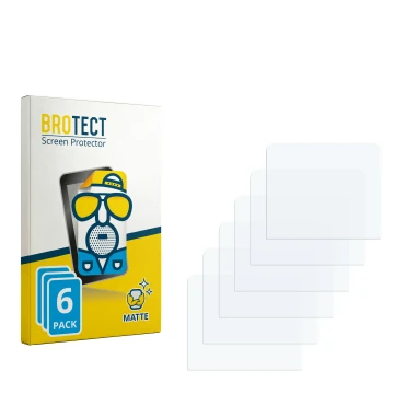 Front side of a product packaging with the brand logo BROTECT. Next to it is the corresponding screen protector.