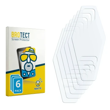 Front side of a product packaging with the brand logo BROTECT. Next to it is the corresponding screen protector.