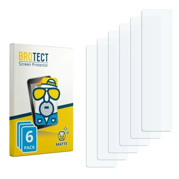 Front side of a product packaging with the brand logo BROTECT. Next to it is the corresponding screen protector.