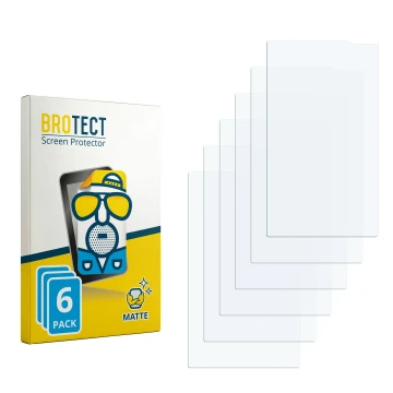 Front side of a product packaging with the brand logo BROTECT. Next to it is the corresponding screen protector.