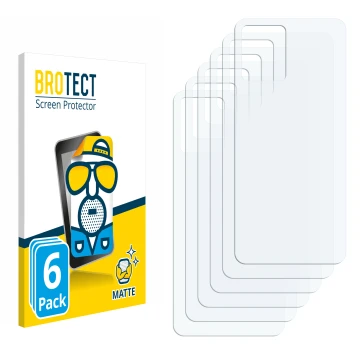 Front side of a product packaging with the brand logo BROTECT. Next to it is the corresponding screen protector.