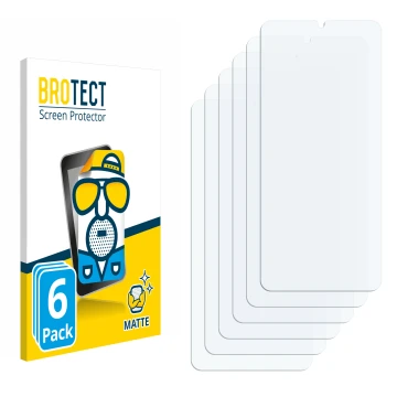 Front side of a product packaging with the brand logo BROTECT. Next to it is the corresponding screen protector.