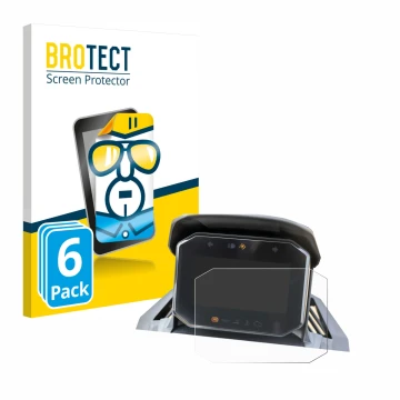 Front side of a product packaging with the brand logo BROTECT. Next to it is the device Honda ADV350 4