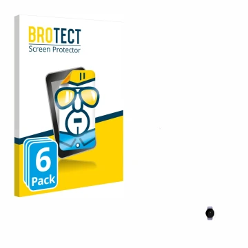 Front side of a product packaging with the brand logo BROTECT. Next to it is the device Samsung Galaxy Watch 5 (40mm) shown wi