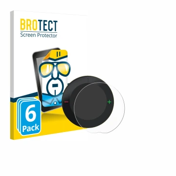 Front side of a product packaging with the brand logo BROTECT. Next to it is the device Beeline Velo 2 shown with the correspo