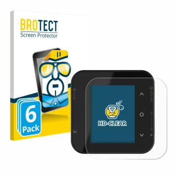 Front side of a product packaging with the brand logo BROTECT. Next to it is the device ISDT Air8 shown with the corresponding