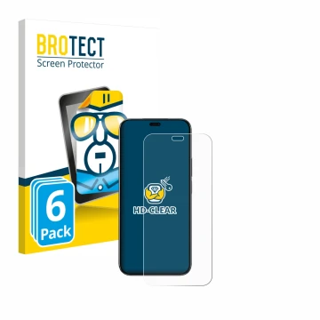 Front side of a product packaging with the brand logo BROTECT. Next to it is the device Honor 200 Lite shown with the correspo