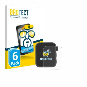 Front side of a product packaging with the brand logo BROTECT. Next to it is the device Godox X3 shown with the corresponding 