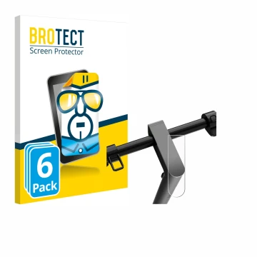 Front side of a product packaging with the brand logo BROTECT. Next to it is the device Navee S65 shown with the corresponding