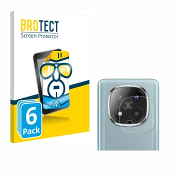 Front side of a product packaging with the brand logo BROTECT. Next to it is the device Xiaomi Redmi Note 14 Pro Plus (ONLY Ca