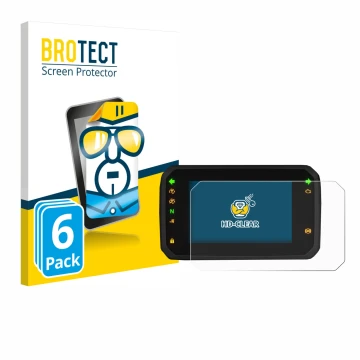 Front side of a product packaging with the brand logo BROTECT. Next to it is the device Honda ADV350 5