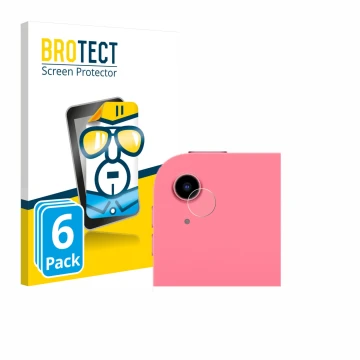 Front side of a product packaging with the brand logo BROTECT. Next to it is the device Apple iPad A16 11