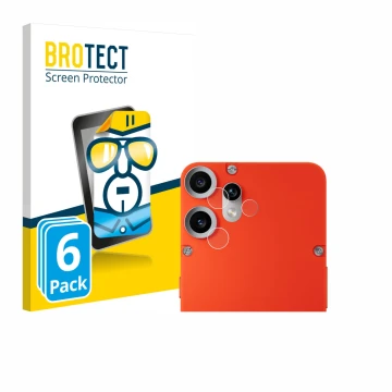 Front side of a product packaging with the brand logo BROTECT. Next to it is the device Nothing CMF Phone 2 Pro (ONLY Camera L