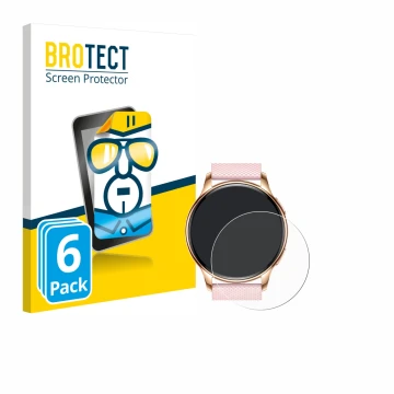 Front side of a product packaging with the brand logo BROTECT. Next to it is the device Maoo VT.11 shown with the correspondin