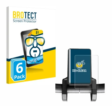 Front side of a product packaging with the brand logo BROTECT. Next to it is the device Joyor S10-S V2 shown with the correspo