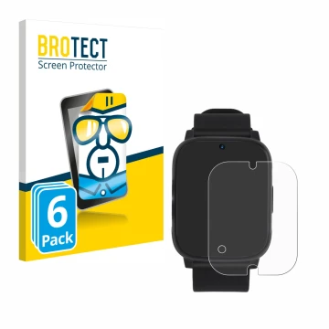 Front side of a product packaging with the brand logo BROTECT. Next to it is the device NikuTRAX NC83S shown with the correspo