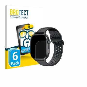 Front side of a product packaging with the brand logo BROTECT. Next to it is the device Jugeman P131 2.06