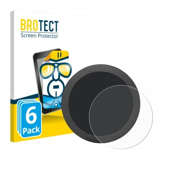 Front side of a product packaging with the brand logo BROTECT. Next to it is the device Elecrow Display 2.8