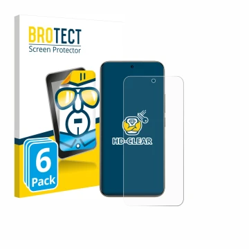 Front side of a product packaging with the brand logo BROTECT. Next to it is the device Xiaomi Redmi Note 15 Pro Plus 5G shown