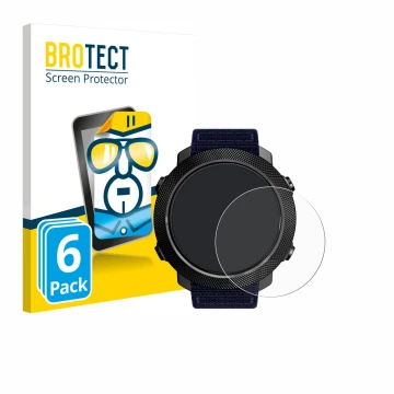 Front side of a product packaging with the brand logo BROTECT. Next to it is the device North Edge Apache 3 shown with the cor