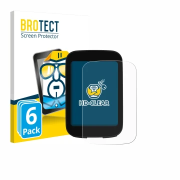 Front side of a product packaging with the brand logo BROTECT. Next to it is the device Bikevee ‎BKV300B 2.4