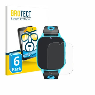 Front side of a product packaging with the brand logo BROTECT. Next to it is the device idomars M003bk 1.8